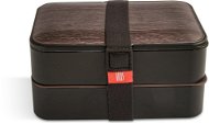 IRIS Barcelona Obědový Bento Box s příborem – dřevěná elegance - Snack Box