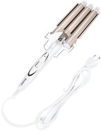 Gordon G498 KEMEI ceramic triple bulb with ioniser, 45 W, white-beige - Hair Curler