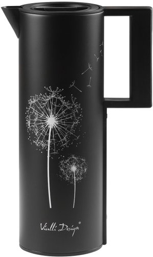 Vialli Design Corto 8399 with glass insert 1 l black - Thermos - Main image