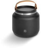IRIS Barcelona Stainless steel food thermos 0,7 l black - Thermos