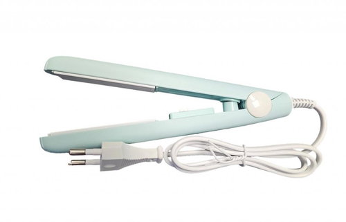 Leventi Mini portable hair straightener - light blue - Flat Iron - Main image