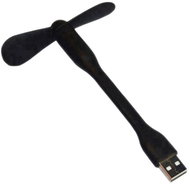 APT Silicone USB fan with propeller black - Fan