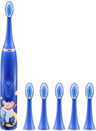 For Kids Kids electric toothbrush with attachments Bear on a motorbike - Electric Toothbrush