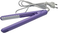 Leventi Mini prenosná žehlička na vlasy krepovacia, fialová - Žehlička na vlasy