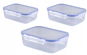 GGV 5941 Sada plastových misek s víčkem 3 ks - Food Container Set