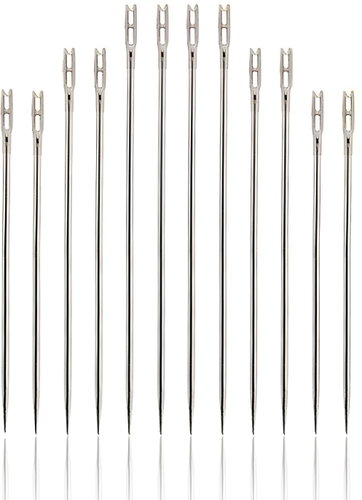 Retoo Manual self threading needles 12 pcs - Sewing kit - Main image