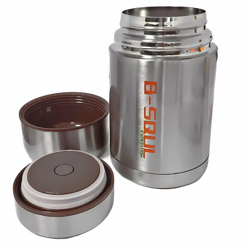 Pronett XJ4951 Food thermowell 1 l stainless steel - Thermos - Main image