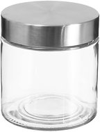 5five Simply Smart Glass food container with stainless steel lid 750 ml - Storage Jar