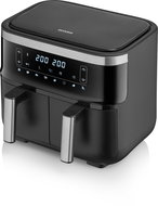 Severin FR 2453 Fryer 2 × 3.8 l, doble low fat - Hot Air Fryer