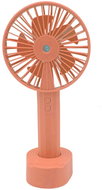 Excellent Electric cooling fan with water mist - pink - Fan
