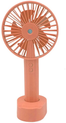 Excellent Electric cooling fan with water mist - pink - Fan - Main image