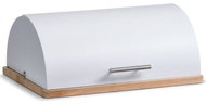 ZELLER White bread bin, 16 × 28 × 39 cm - Breadbox