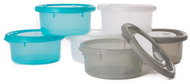 Bo Jungle Bowls with lids Bowls Blue/White/Grey 300 ml (6 pcs) - Food Container Set