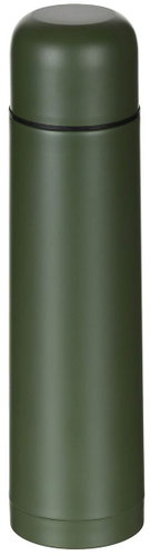 MFH Stainless steel vacuum thermos 1000 ml green - Thermos - Main image