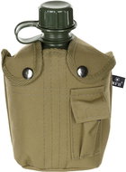 Max Fuchs AG Field bottle US nylon cover Coyote Brown 1000 ml - Drinking Bottle