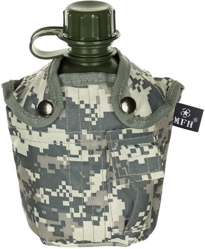 Max Fuchs AG Field bottle US nylon cover AT - Digital 1000 ml - Drinking Bottle - Main image