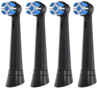 BMK Trading Brush heads for Oral-b iO series, black, 4 pcs, compatible with Oral-b iO Gentle Care - Toothbrush Replacement Head