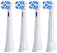 BMK Trading Brush heads for Oral-b iO series, white, 4 pcs, compatible with Oral-b iO Gentle Care - Toothbrush Replacement Head