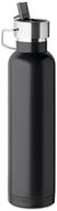 Sortland Thermos Vik with straw, 660 ml, stainless steel, black - Thermos