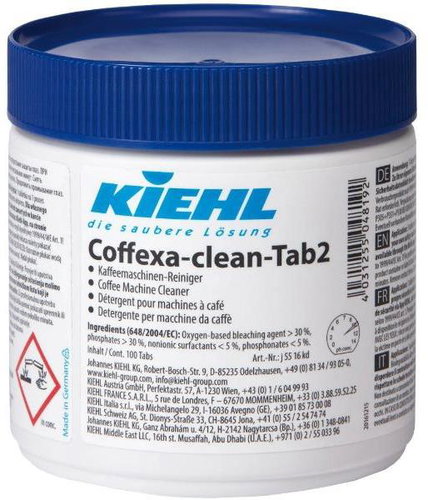 Kiehl Coffexano-clean-Tab2, professional coffee machine cleaner 150 pcs - Cleaning tablets - Main image