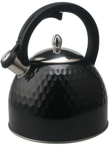 Brock Induction kettle, 2,7 l, La Cuisinette, retro, stainless steel, black matt - Hot Water Kettle - Main image