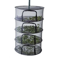Clever Grow Sušicí síť černá se zipem 4 patra - Drying Net