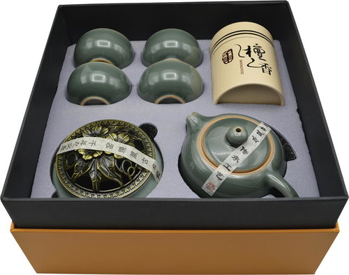 Empt Original Chinese Tea Set - Harmony of Tea and Sandalwood Fragrance - Tea Set - Main image