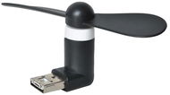 ISO Černý micro USB ventilátor - USB ventilátor