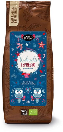 DWP eG Organic coffee beans 250 g - Christmas edition - Coffee - Main image