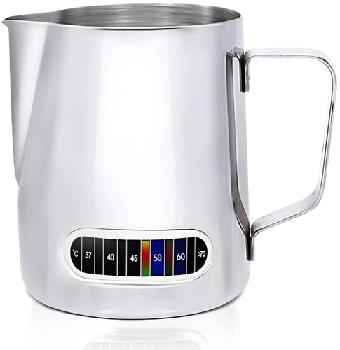 APT AG514E Rozsdamentes acél tejhabosító kancsó, 350 ml - Tejkiöntő - Fő fotó