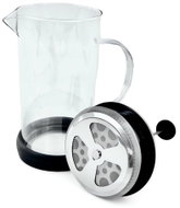 GGV Coffee and tea pot, French press, 800 ml glass and stainless steel - French Press