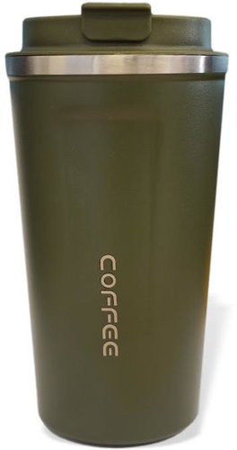 Ecocoffee coffee thermo mug, olive, 500 ml - Thermal Mug - Main image