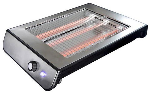 Gastronoma Flat toaster 900 W inox 18140002 - Toaster - Main image