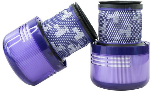 MaT Elektra 2 × HF 34 - Hepa filter for Dyson V12 Detect Slim vacuum cleaner - Vacuum Filter - Main image