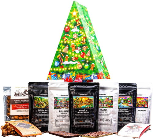 Manboxeo Christmas tree full of premium coffee XXL - Gift Set - Main image