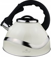 Zilner Steel kettle with silicone handle 3 l, beige - Hot Water Kettle