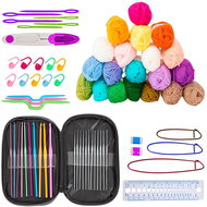 Maaleo 25886 Crochet hook set 69 pcs - Hooks