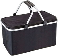 HomeLife Thermo shopping basket 48 × 27 × 23 cm, black - Picnic Basket