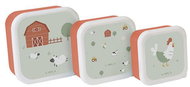 Saro Baby Snack bowl set 3 pcs, Funny Farm - Food Container Set