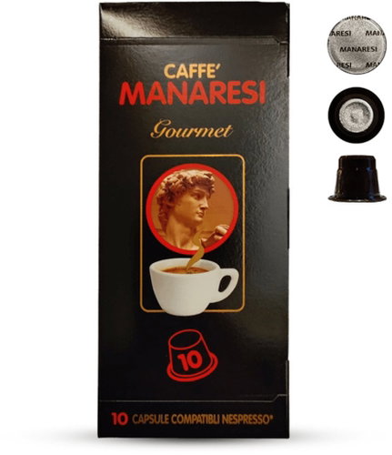 Manaresicaffe coffee capsules for Nespresso machines - Kávové kapsle - Main image