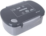 Ruhhy 26169 Snack box with compartments 800 ml, grey - Lunch Box