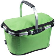 Bauerkraft X-236 Foldable thermal picnic and shopping basket, 25 l, waterproof, green - Picnic Basket