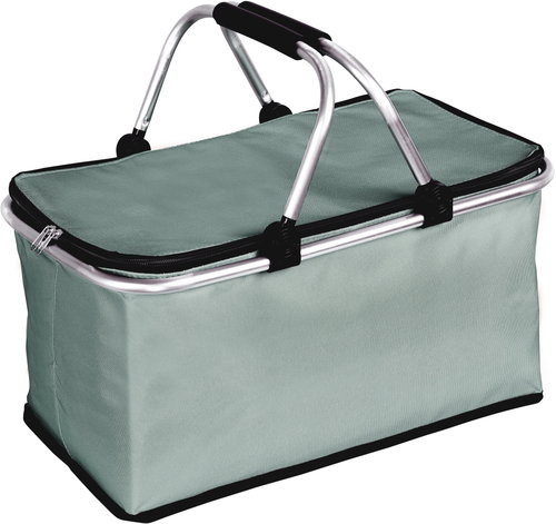 KESPER Foldable shopping basket, picnic green 48 × 28 × 25 cm - Picnic Basket - Main image