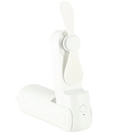 KIK KX3075 Ventilátor skládací, USB, 1200 mAh, USB-C, bílý - Fan