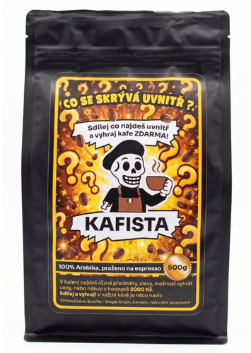 Kafista Coffee with surprise - Brazil Single Origin 500 g - Coffee - Main image