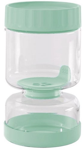 Pebbly PKV-084 Pickle jar with drip tray, 750 ml - Storage Jar - Main image
