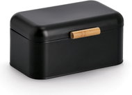ZELLER Black metal bread bin 30,5 × 20 × 15 cm - Breadbox