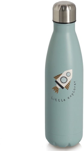 ZELLER Drinking bottle Rocket, stainless steel, mint, 500 ml - Drinking Bottle - Main image