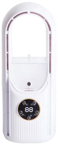 Verk 16032 Table fan with LED light white - Fan - Main image