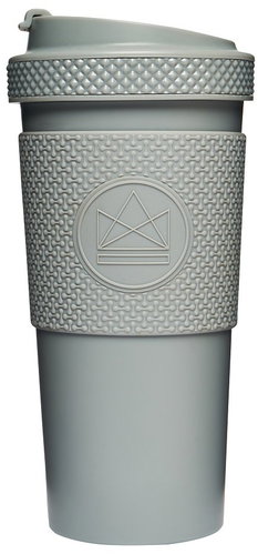 Neon Kactus Nepropustný termohrnek 0,6 l šedý - Thermal Mug - Main image